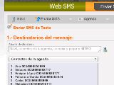 Web para enviar mensajes a móviles